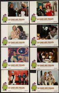 La Cage Aux Folles Lobby Card Set 11"x14" Original USA 1979 Style B Myers Art