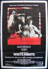 White Nights One Sheet Australian Movie poster