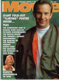 Dances With Wolves Movie Magazine 1991 Number 2 Kevin Costner