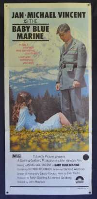 Baby Blue Marine Movie Poster Original Daybill 1976 Jan-Michael Vincent