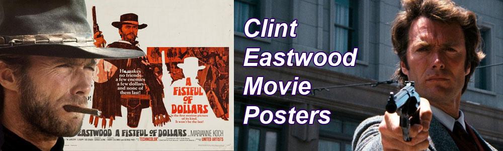 clint eastwood movie posters