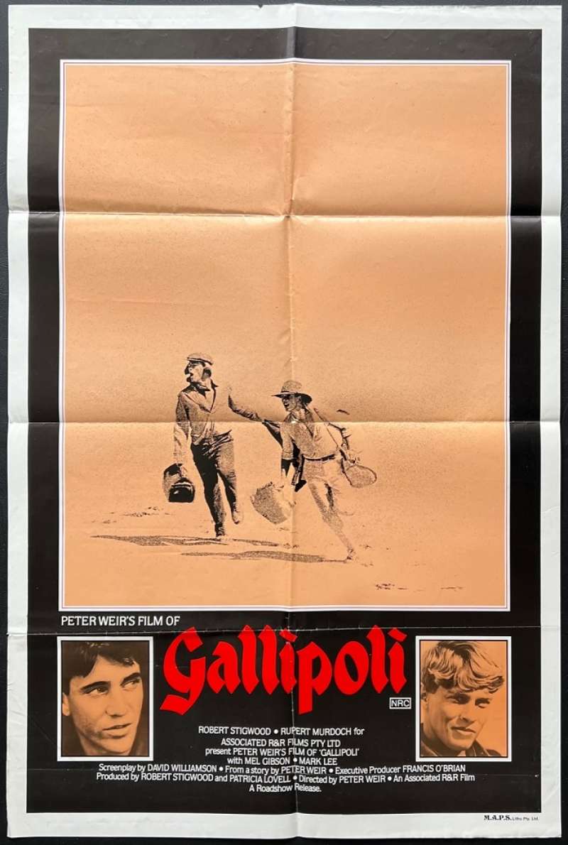 Gallipoli cult movie poster print